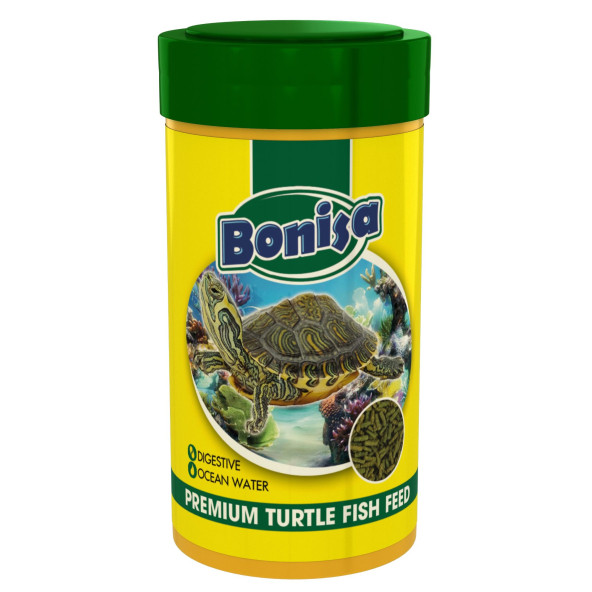 Lotus Turtle Food Sticks 12x100ml, Bonisa 12x100ml Su Kaplumbağası Yüzen Yemi - 4