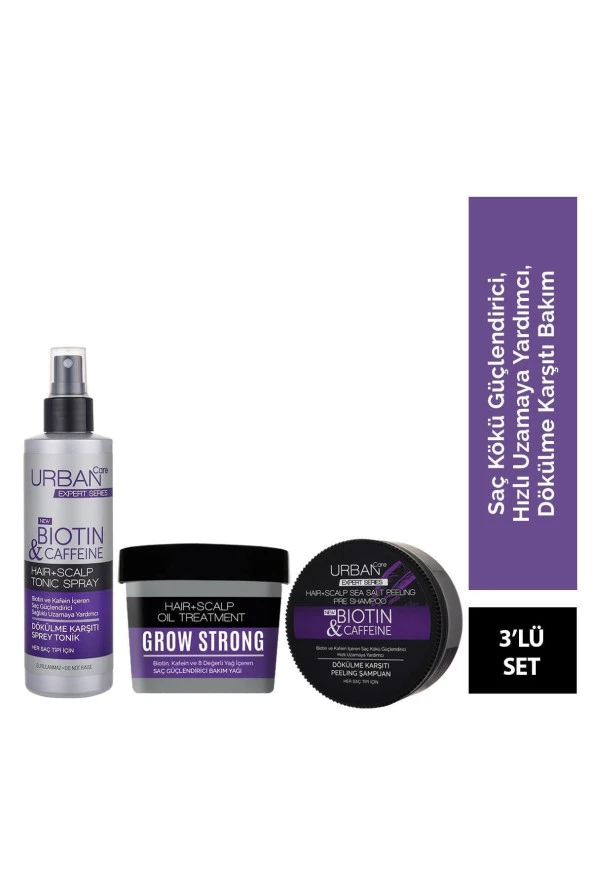 EXPERT Biotin & Kafein 3'lü Set