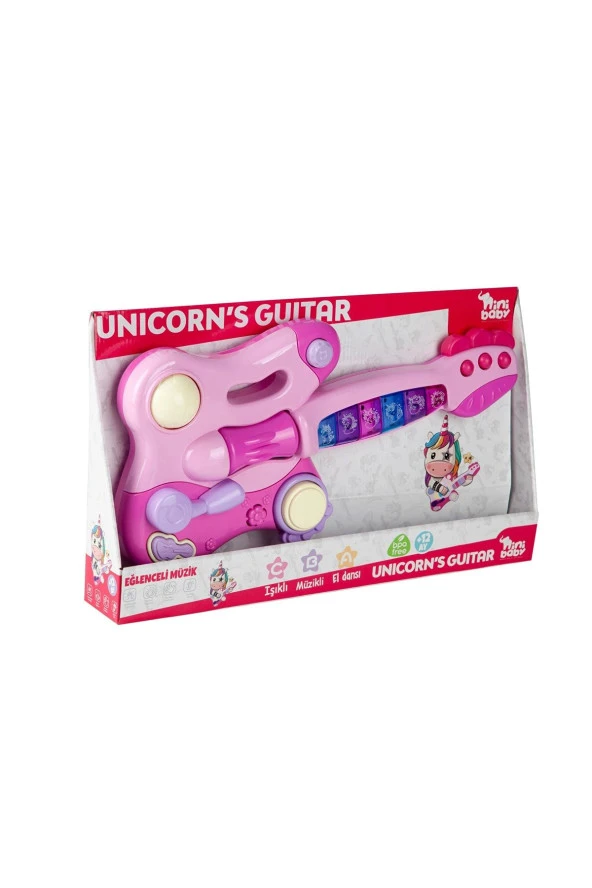 Baby Unicorn Oyuncak Gitar Müzikli Işıklı Sesli Eğitici - 2