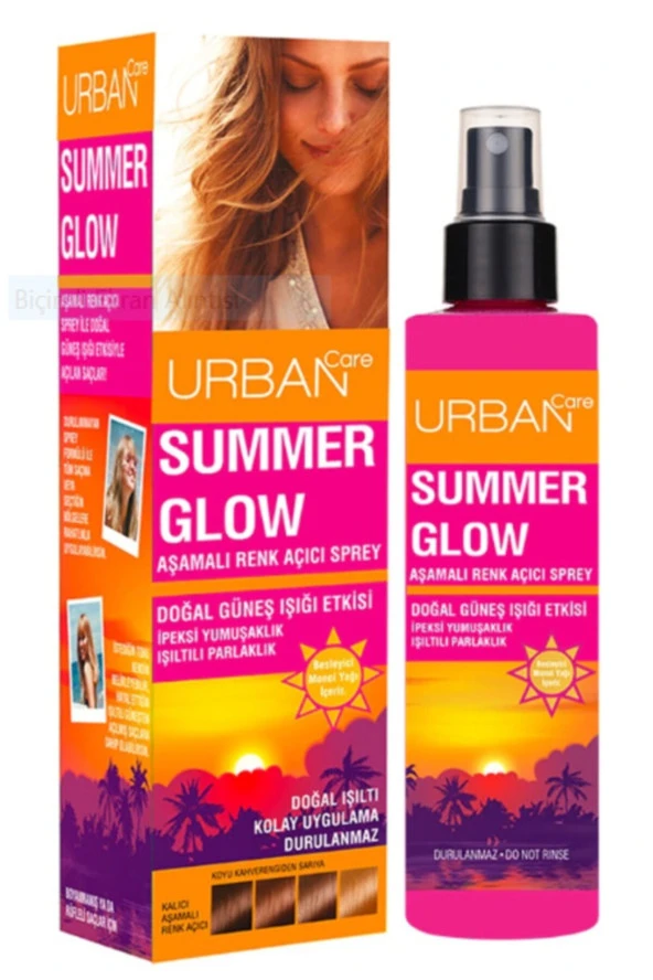 Summer Glow Aşamalı Renk Açıcı Sprey 150 ml