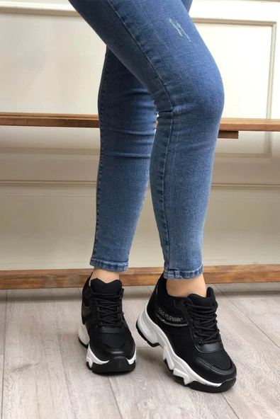 Filet 209 Gizli Topuklu Taban Sneaker Kadın Spor Ayakkabı - 6