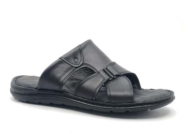 Asker 1920 %100 Hakiki Deri Erkek Full Ortapedik Terlik ürün görseli