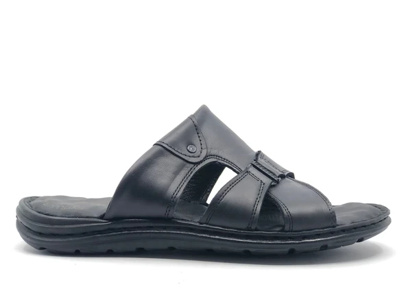 Asker 1920 %100 Hakiki Deri Erkek Full Ortapedik Terlik - Resim 2