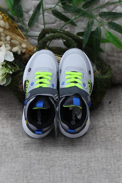 Fort Cool Elvis Gri Anatomik Hafif Rahat Erkek Çocuk Ayakkabı - Resim 5