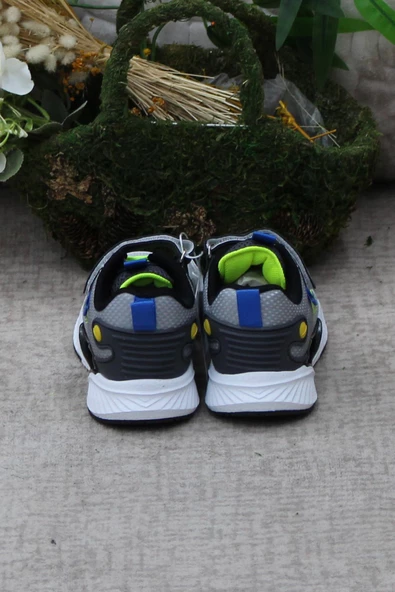 Fort Cool Elvis Gri Anatomik Hafif Rahat Erkek Çocuk Ayakkabı - Resim 4