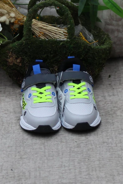 Fort Cool Elvis Gri Anatomik Hafif Rahat Erkek Çocuk Ayakkabı - Resim 2