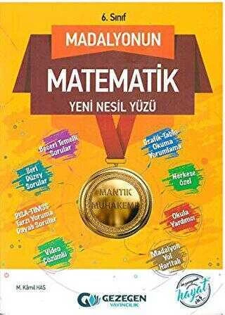 6. Sınıf Madalyonun Matematik Yüzü Gezegen Yayınları