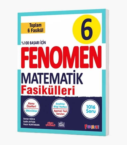 Fenomen Kitap 6. Sınıf Matematik Fasikül Seti