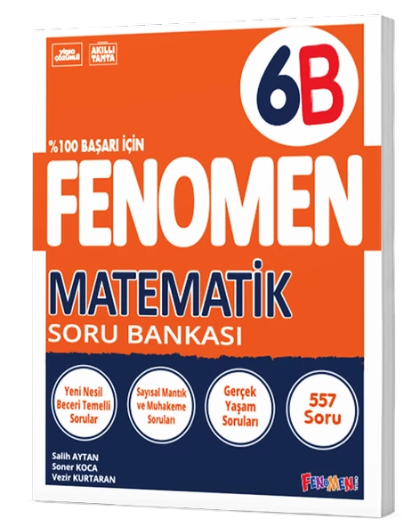 Fenomen Okul Yayınları 6. Sınıf Matematik B Soru Bankası