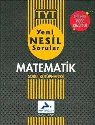 PRF Yayınları TYT Matematik Video Çözümlü Soru Kütüphanesi