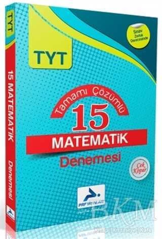 PRF Yayınları TYT Matematik Tamamı Çözümlü 15 Denemesi