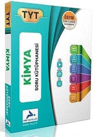 TYT Kimya Ösym Tarzında Hazırlanmış Soru Kütüphanesi Prf Paraf Yayınları