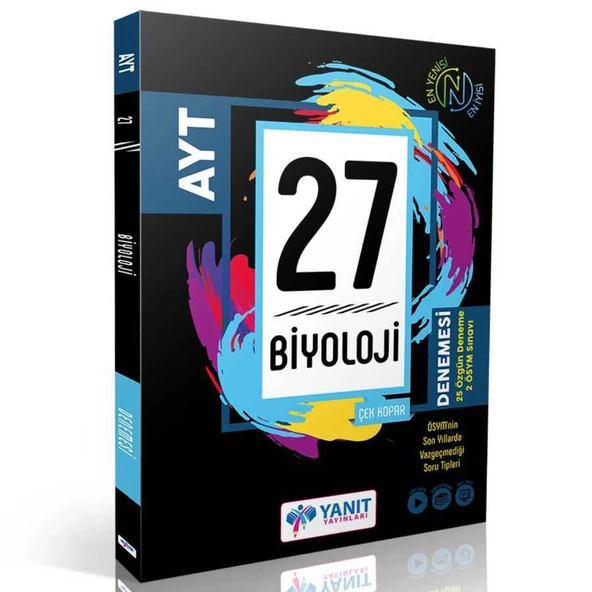 AYT Biyoloji 27 Deneme Yanıt Yayınları