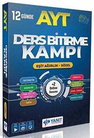 Yanıt Yayınları  AYT Ders Bitirme Kampı Sayısal