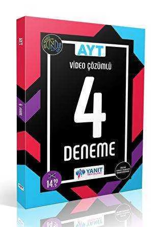 AYT Video Çözümlü 4 Fasikül Deneme Yanıt Yayınları
