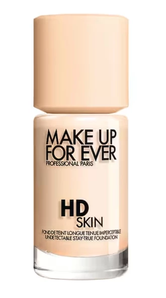 MAKE UP FOR EVER HD Skin 1N00 - Gözle görülmeyen uzun süre kalıcı fondöten 30 ML