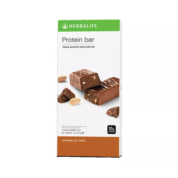 Herbalife Çikolatalı ve Yer Fıstıklı Protein Bar