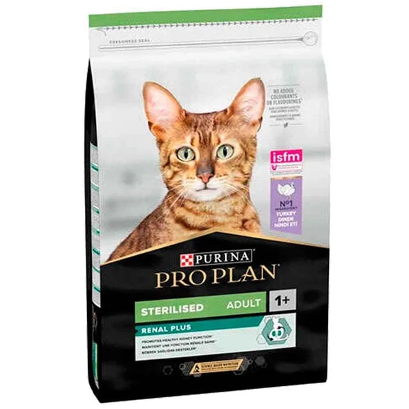 Pro Plan Kısırlaştırılmış Hindili Yetişkin Kedi Maması 10 Kg ürün görseli 1