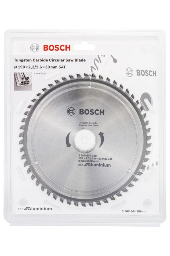 Bosch Optiline Eco 190x30 54 Diş daire testere bıçağı - 2