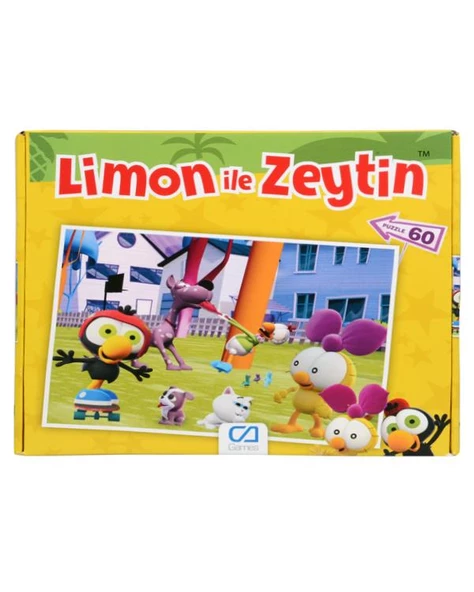 Limon İle Zeytin 60 Parça Puzzle