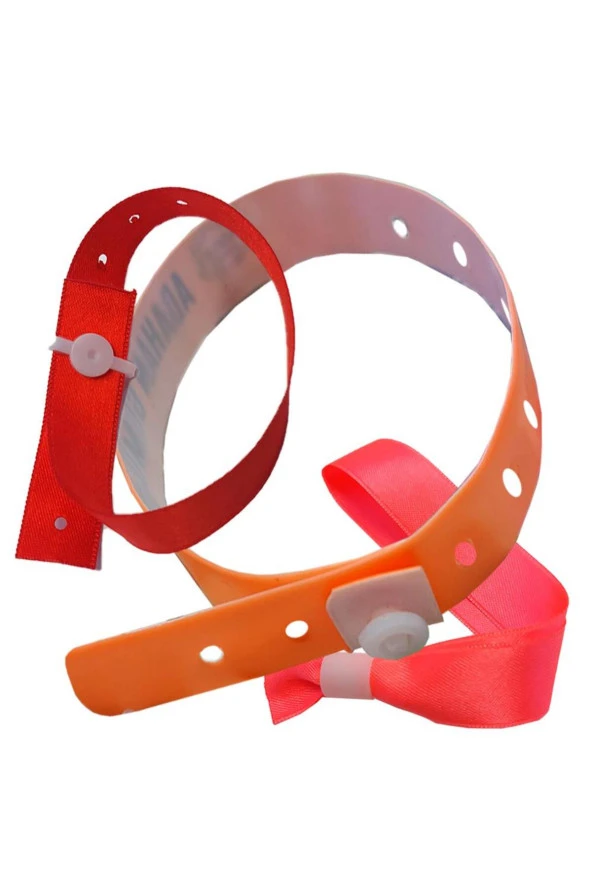 1000 Adet Otel Havuz Gece Kulübü Eğlence Mekanı Için Bileklik Tek Kullanımlık Plastik Otel Bilekliğ - Resim 3