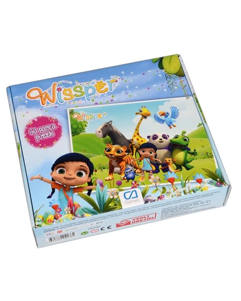 Wissper 60 Parça Puzzle - Resim 3