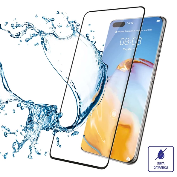Bufalo Oppo A1k NANO 10D Cam Ekran Koruyucu Siyah - 4
