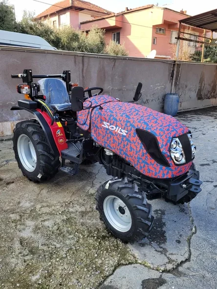 Solis 26 Traktör Kaporta Kılıfı Branda ve Koltuk Kılıfı Seti - 6