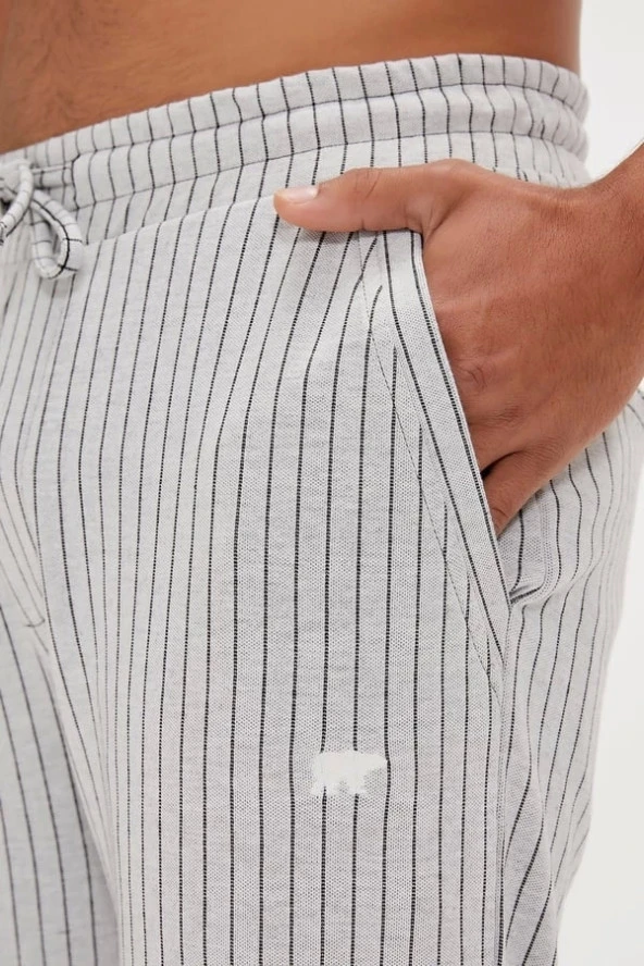 Bad Bear Homer Off-White Men's Pants - 3