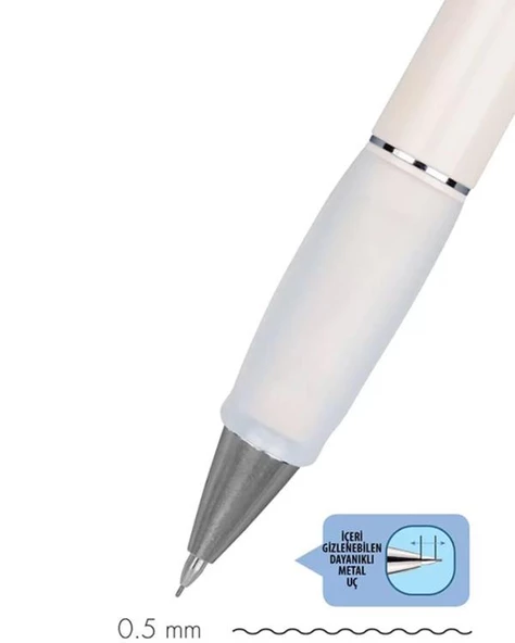 Serve Deep Mekanik Kurşun Kalem 0.5mm Fildişi - 3