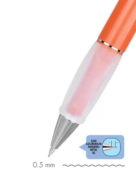 Serve Deep Mekanik Kurşun Kalem 0.5mm Kiremit - 3