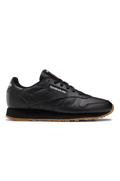 Reebok CL LTHR 100010469 Unisex Sneaker Ayakkabı Siyah 35-39