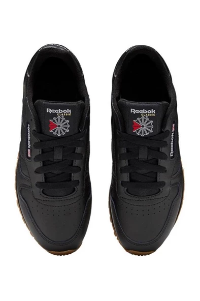 Reebok CL LTHR 100010469 Unisex Sneaker Ayakkabı Siyah 35-39 - 4