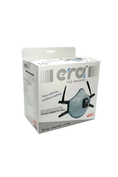 Era Toz Maskesi 7210 Aktif Karbon Ventilli Ffp2 V Nrd 10 Lu Paket - 2