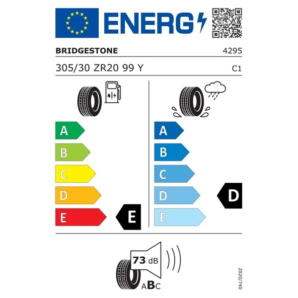 Bridgestone Potenza S001 305/30R20 99Y Yaz Lastiği - 2015 - Resim 36