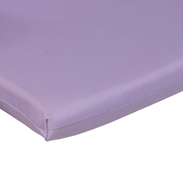 XPERMATE  Sandalye Minderi Su İtici Kumaş 40x40 cm Sünger Sırtlıklı Sandalye Minderi Bağcıklı Llla - 3