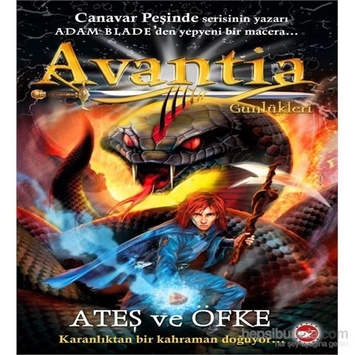 AVANTİA GÜNLÜKLERİ 4  ATEŞ VE ÖFKE     BEYAZ  BALİNA ürün görseli 1