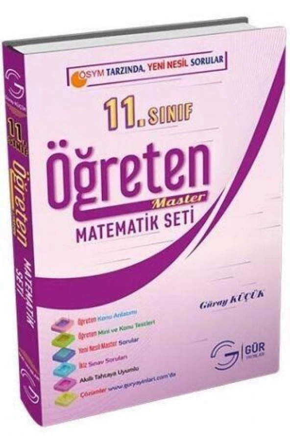 11. Sınıf Öğreten Master Matematik Seti Gür Yayınları