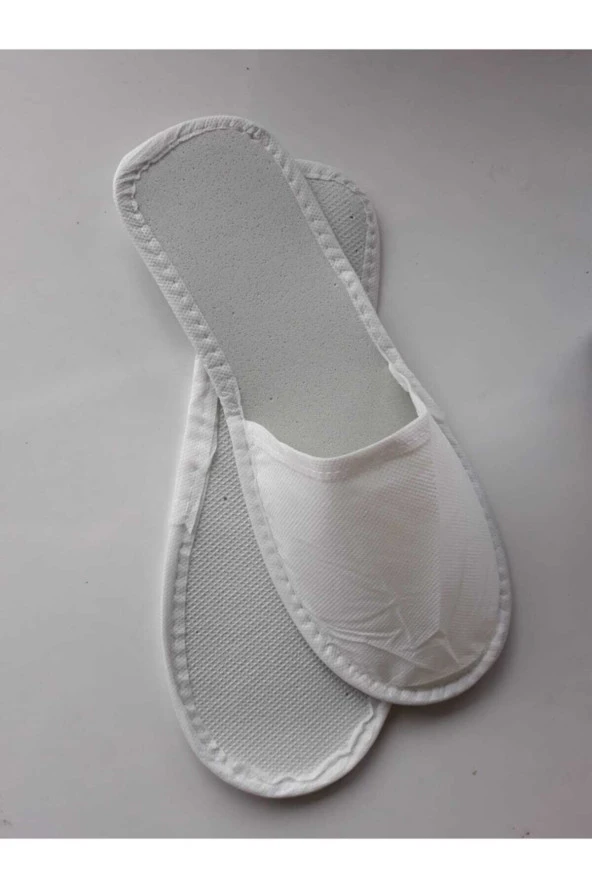 Tek Kullanımlık Tela Terlik 3 Mm Taban 100 Çift - Resim 2