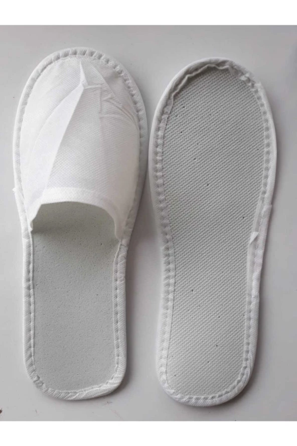 Tek Kullanımlık Tela Terlik 3 Mm Taban 100 Çift - Resim 3