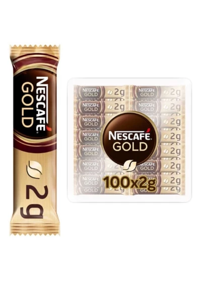 Nescafe Gold Granül Kahve 2Gr x 100Lü