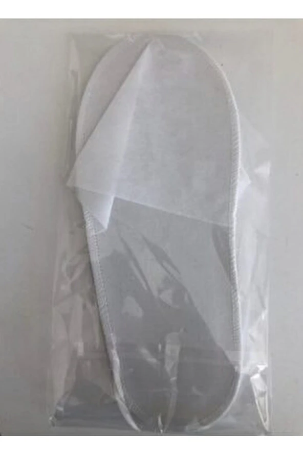 1000 Çift Tek Kullanımlık Otel Terlik Otel Terliği Overlok Terlik - Resim 3