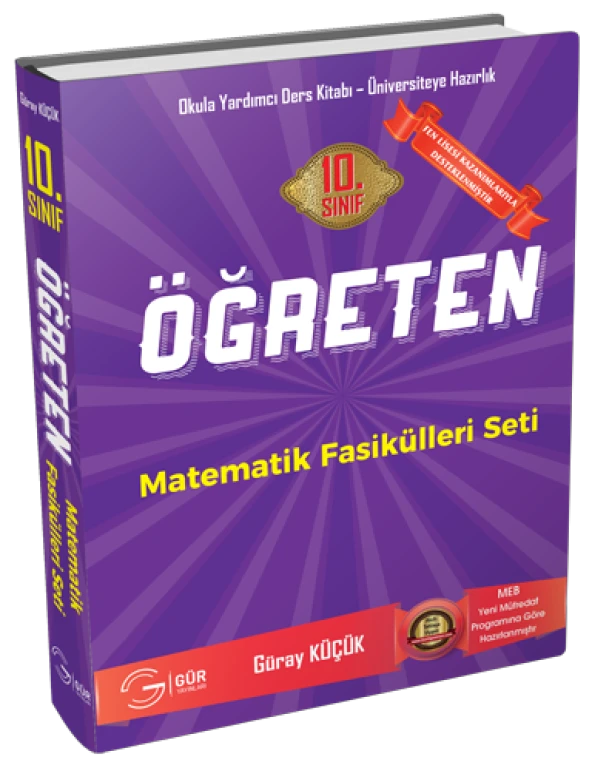 10.Sınıf Öğreten Matematik Fasikülleri Seti Gür Yayınları