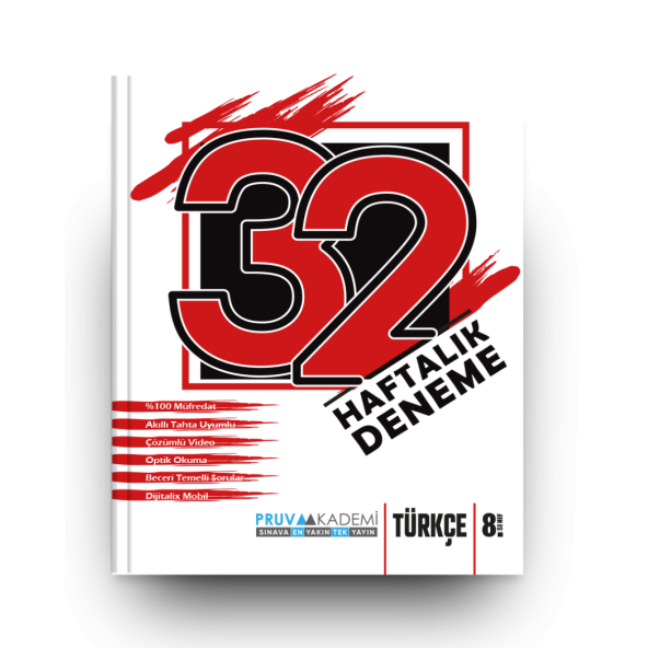 8. Sınıf Türkçe 32 Haftalık Deneme