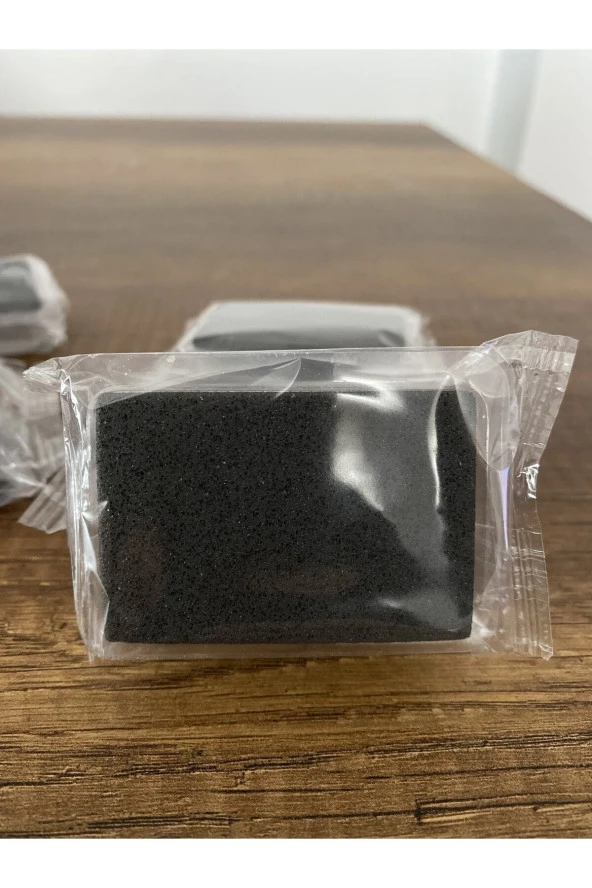 150 Adet Otel Tipi Ayakkabı Cilası Süngeri Ayakkabı Süngeri Parlatıcı - Resim 4