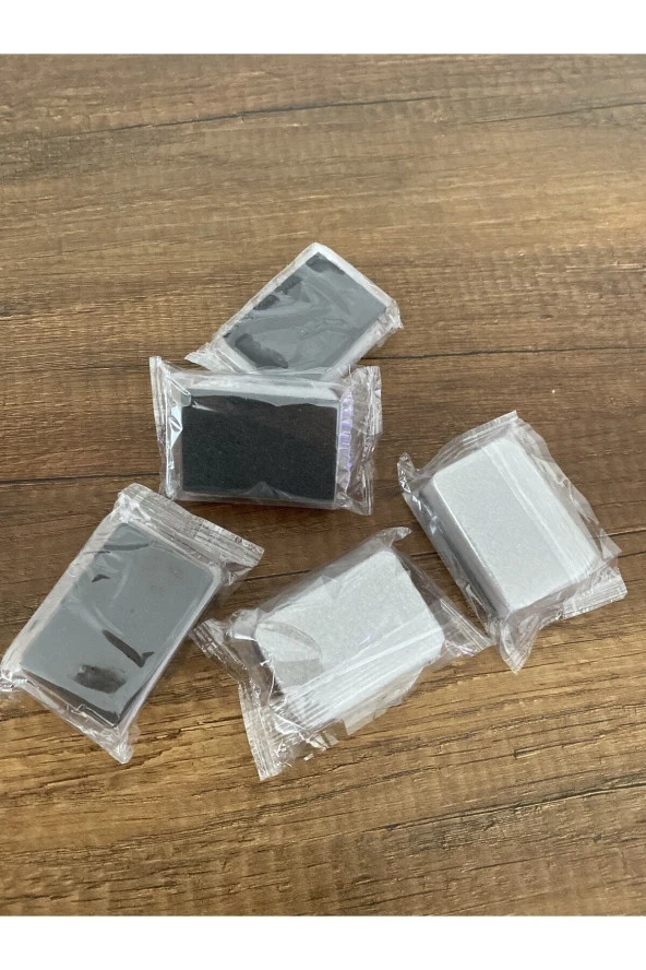 150 Adet Otel Tipi Ayakkabı Cilası Süngeri Ayakkabı Süngeri Parlatıcı - Resim 5