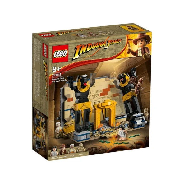 77013 Lego Indiana Jones Kayıp Mezardan Kaçış 600 parça +8 yaş