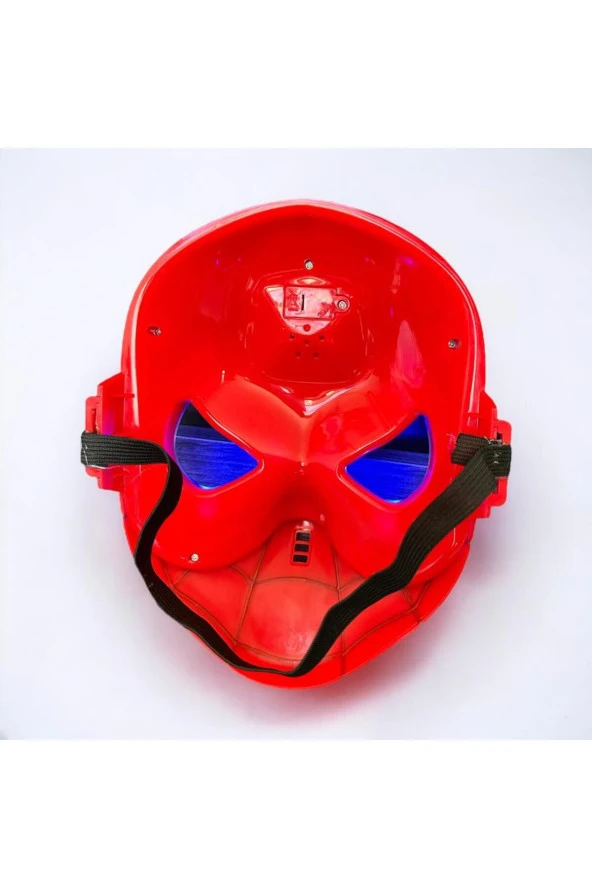 Spiderman Örümcek Adam Işıklı, Kafa Bandajlı Maske - 3