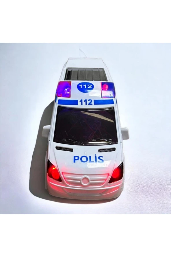 Işıklı Sesli Hareket Özellikli Polis Arabası Lüx 1. Quality - 6