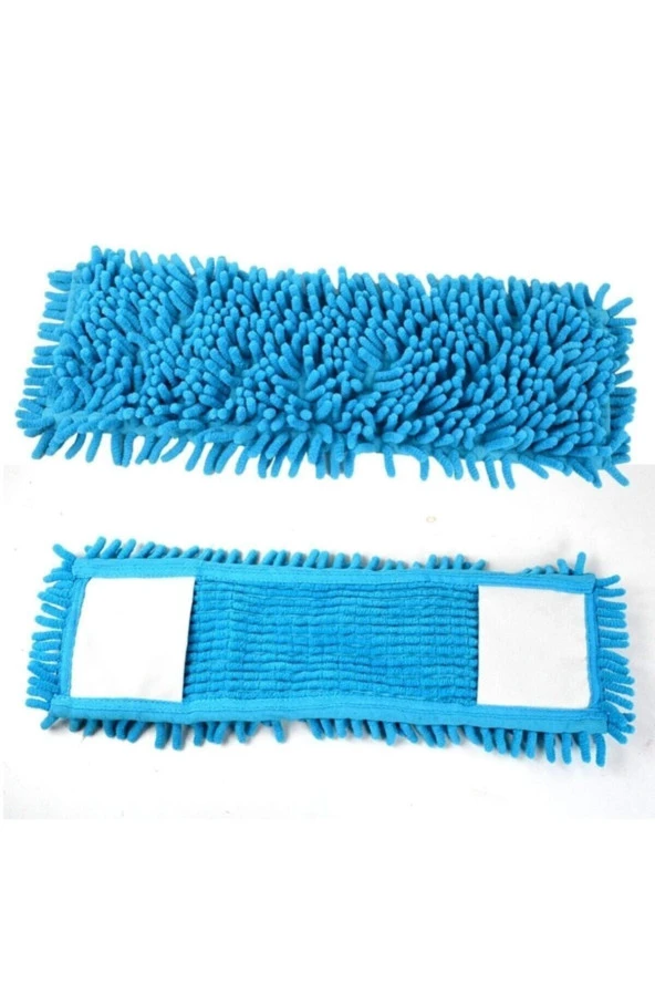 Mikrofiber Makarna Mop Yedek Paspas Püskül 50 Cm Mop - 3